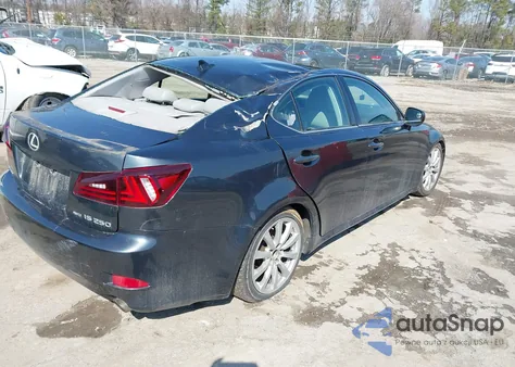 2007 Lexus Is 250 из США, поврежденный, VIN JTHCK262875010010